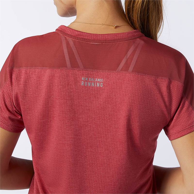 New Balance Womens Impact Run Short Sleeve T-Shirt-4
